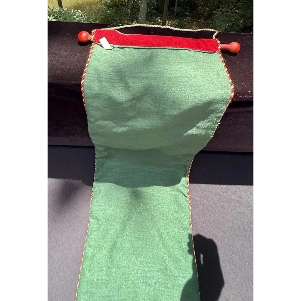 Hallmark Tis The Season To Remember Velvet Hanging Card Letter Holder Lo28